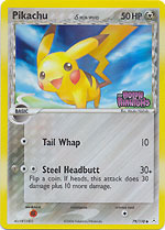 Pikachu - 79/110 - Common - Reverse Holo